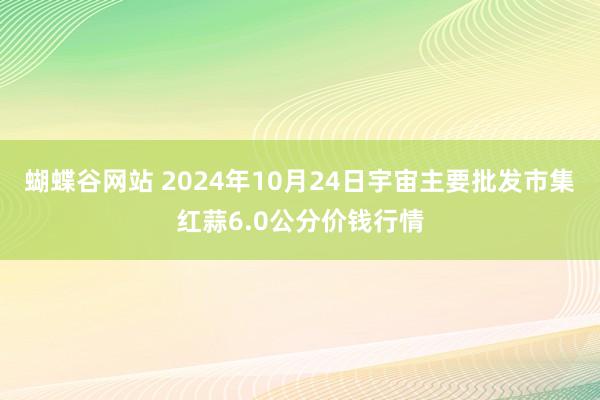 蝴蝶谷网站 2024年10月24日宇宙主要批发市集红蒜6.0公分价钱行情