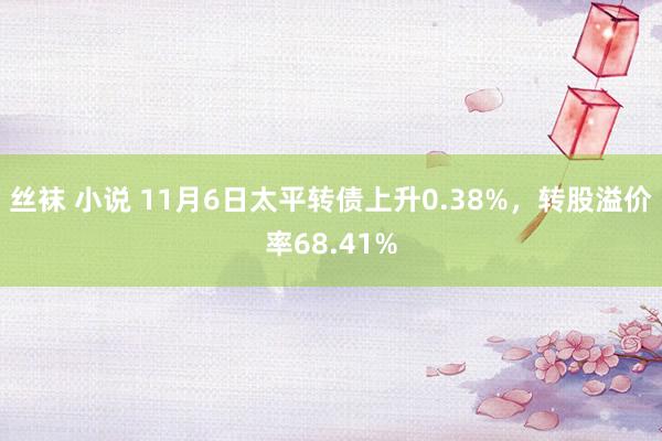 丝袜 小说 11月6日太平转债上升0.38%，转股溢价率68.41%