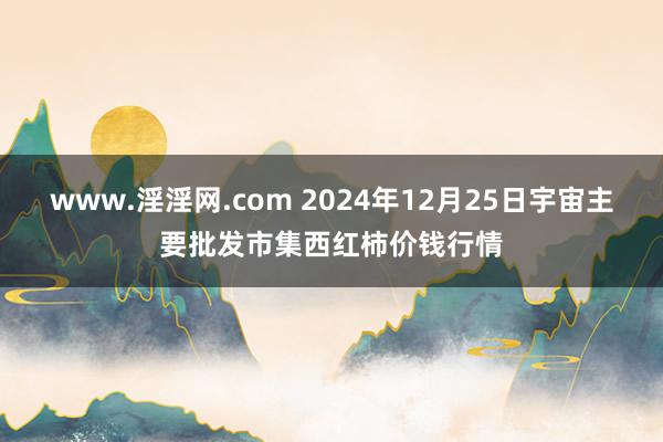 www.淫淫网.com 2024年12月25日宇宙主要批发市集西红柿价钱行情